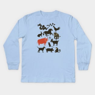 Year of the Ox Kids Long Sleeve T-Shirt